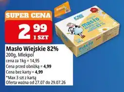 E.Leclerc Masło Wiejskie 82% Mlekpol oferta
