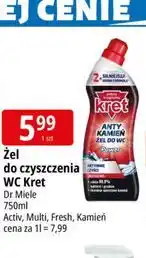 E.Leclerc Żel do czyszczenia WC Kret Activ, Multi, Fresh, Kamień oferta