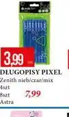 E.Leclerc DŁUGOPISY PIXEL Zenith nieb/czar/mix 4szt Astra oferta