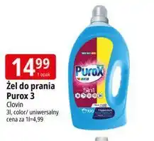 E.Leclerc Żel do prania Purox 3 color/uniwersalny oferta