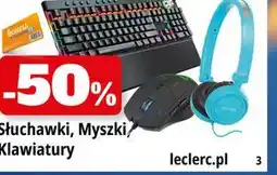 E.Leclerc Słuchawki, Myszki, Klawiatury oferta