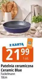 E.Leclerc Patelnia ceramiczna Ceramic Blue Fackelmann oferta