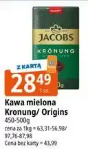 E.Leclerc Kawa mielona Jacobs Krönung / Origins oferta