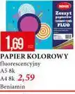E.Leclerc Papier kolorowy fluorescencyjny Beniamin oferta
