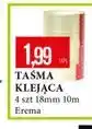 E.Leclerc TAŚMA KLEJĄCA 4 szt 18mm 10m Erema oferta