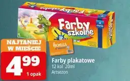 E.Leclerc Farby plakatowe 12 kol 20ml Artsezon oferta