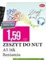 E.Leclerc Zeszyt do nut Beniamin A5 oferta