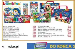 E.Leclerc BAMBINO artykuły plastyczne oferta