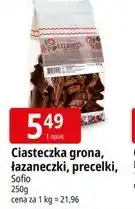 E.Leclerc Ciasteczka grona, łazaneczki, precelki Sofio oferta