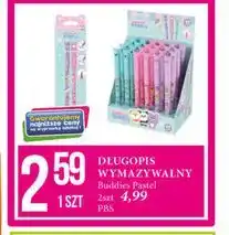 E.Leclerc DŁUGOPIS WYMAZYWALNY Buddies Pastel PBS oferta