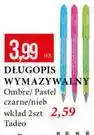 E.Leclerc DŁUGOPIS WYMAZYWALNY Ombre/Pastel czarne/nieb Tadeo oferta