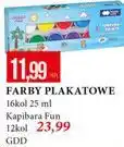 E.Leclerc Farby plakatowe Kapibara Fun GDD oferta