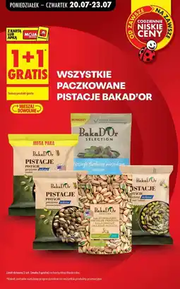 Biedronka Wszystkie paczkowane pistacje BakaD'Or oferta