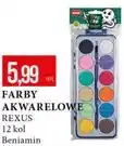 E.Leclerc Farby akwarelowe Rexus Beniamin oferta