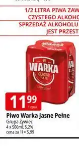 E.Leclerc Piwo Warka Jasne Pełne oferta