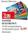 E.Leclerc Papier kolorowy samoprzylepny/brokat Beniamin oferta