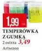 E.Leclerc Temperówka z gumką 2 ostrza Artsezon oferta