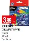 E.Leclerc Kredki grafitowe Kidea Derform oferta