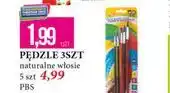 E.Leclerc Pędzle 3szt naturalne włosie PBS oferta