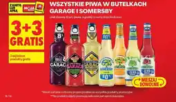 Biedronka Piwo w butelkach Garage i Somersby oferta