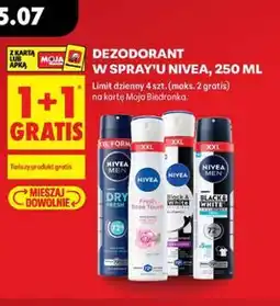 Biedronka Dezodorant w spray'u Nivea Men / Nivea oferta