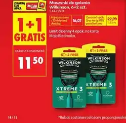 Biedronka Maszynki do golenia Wilkinson Sword Xtreme 3 oferta