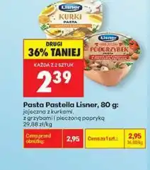 Biedronka Pasta Pastella Lisner oferta