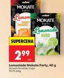 Biedronka Lemoniada Mokate Party, 40 g: Sunset Paradise, Hugo oferta