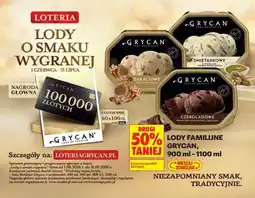 Biedronka Lody familijne Grycan, 900 ml - 1100 ml oferta