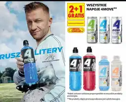 Biedronka Wszystkie napoje 4Move oferta