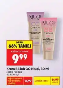 Biedronka Krem BB lub CC Niuqi oferta