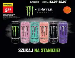 Biedronka Napój energetyczny Monster oferta
