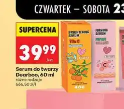 Biedronka Serum do twarzy Dearboo oferta