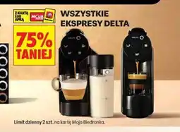 Biedronka Wszystkie ekspresy Delta oferta
