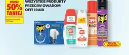Biedronka Produkty przeciw owadom OFF! i Raid oferta