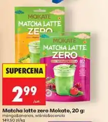 Biedronka Matcha latte Zero Mokate, 20 g: mango&ananas, wiśnia&acerola oferta