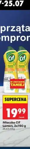 Biedronka Mleczko Cif Lemon oferta