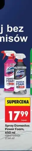 Biedronka Spray Domestos Power Foam oferta