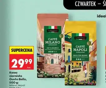 Biedronka Kawa ziarnista Gusto Bello oferta