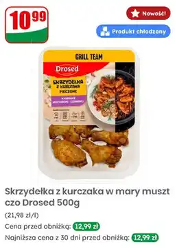 Dino Skrzydełka z kurczaka pieczone w marynacie musztardowo-czosnkowej Drosed oferta