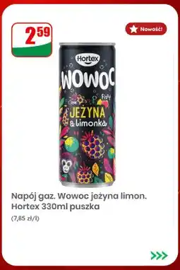 Dino Napój gazowany Hortex Wowoc jeżyna limonka oferta