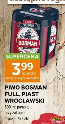Stokrotka Piwo Bosman Full 4-pak oferta
