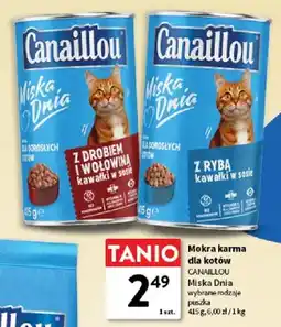 Intermarche Mokra karma dla kotów Canaillou Miska Dnia z rybą w sosie oferta