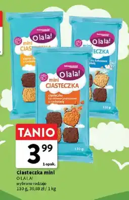 Intermarche Ciasteczka mini z czekoladą O la la! oferta