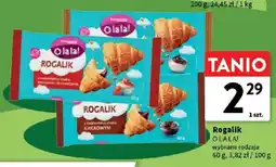 Intermarche Rogalik z nadzieniem o smaku kakaowym O LA LA! oferta