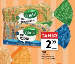 Intermarche Chleb tostowy pszenny O la la! oferta