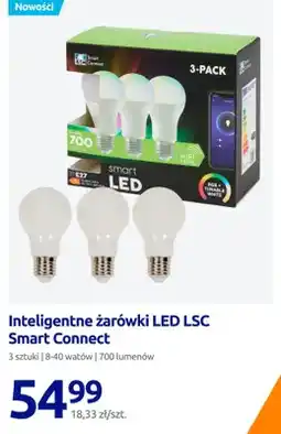 Action Inteligentne żarówki LED LSC Smart Connect 3-pak oferta