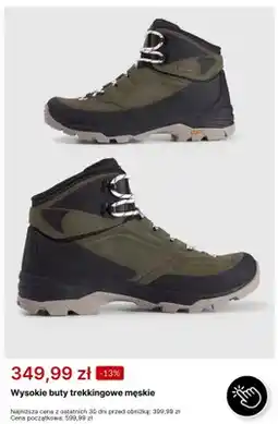 4F Wysokie buty trekkingowe męskie oferta