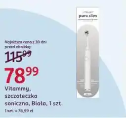Rossmann Vitammy szczoteczka soniczna oferta