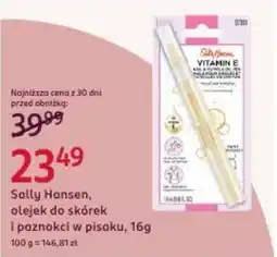 Rossmann Sally Hansen, olejek do skóry i paznokci w pisaku oferta